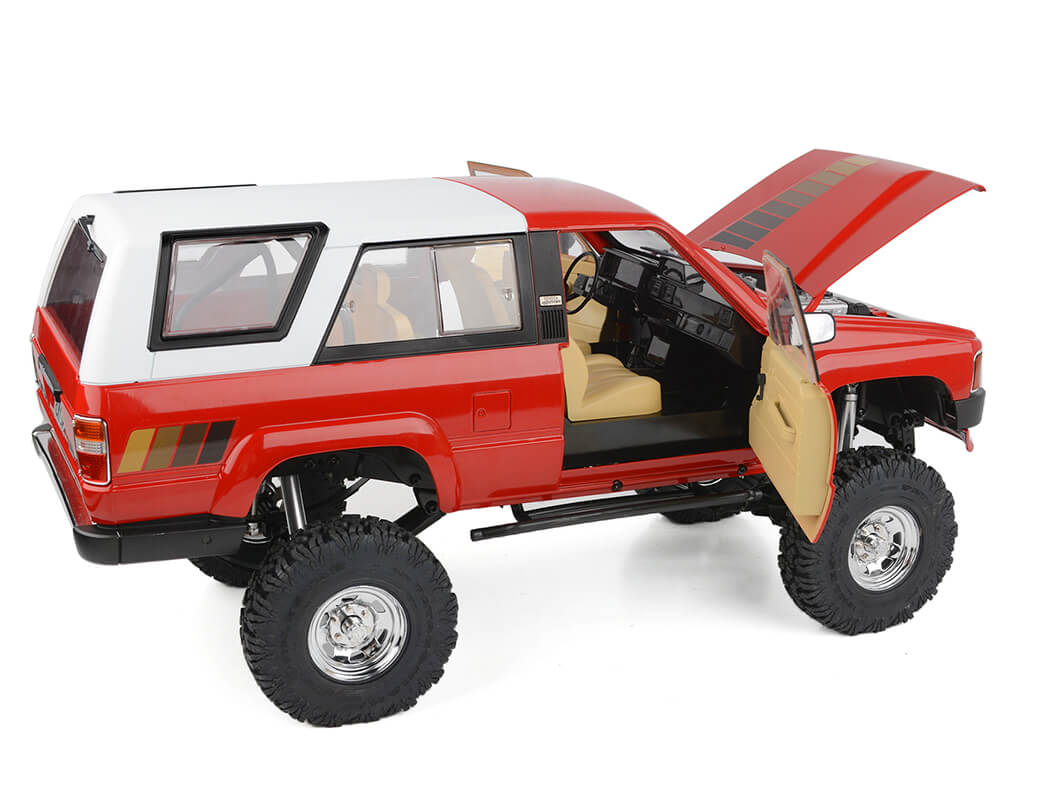 RC4WD TRAIL FINDER 2 RTR W/1985 TOYOTA 4RUNNER HARD BODY SET (RED)