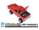 RC4WD TRAIL FINDER 2 LWB RTR WITH CHEVROLET K10 HARD BODY RED