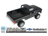 RC4WD TRAIL FINDER 2 LWB RTR w/CHEVROLET K10 HARDBODY BLACK