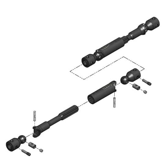 Miracle Mip Hd Driveline Traxxas Trx-4 Bronco #18250
