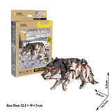 Cubicfun Grey Wolf (58 Pieces)