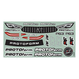 PRM 1/10 P63 X-Lite (0.4mm) Clear Body for 190mm TC