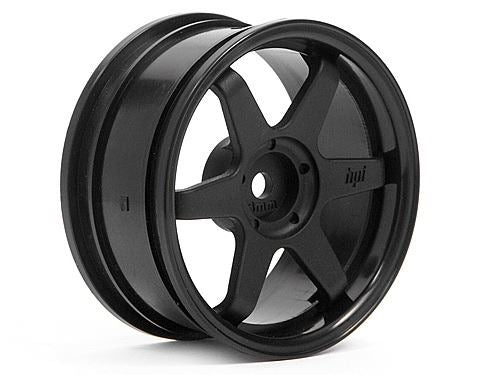 HPI Te37 Wheel 26mm Black (3mm Offset)