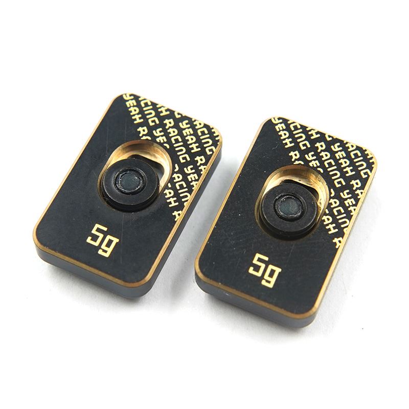 Yeah Racing Adjustable Brass Chassis Balancing Weights 5g 2pcs for 1/10 RC