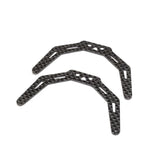 Axial Chassis Side Plates, Carbon Fiber (2): AX24