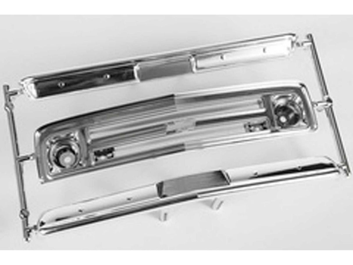 AXIAL 67 Chevy C/10 Grille Bumpers Chrome/Black