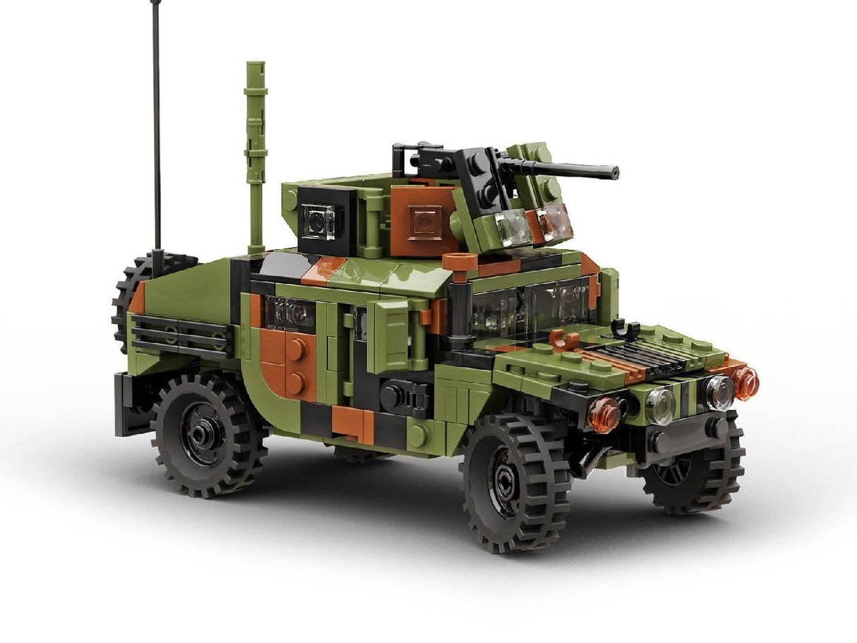 Build Army Humvee M1151 Combat Vehicle