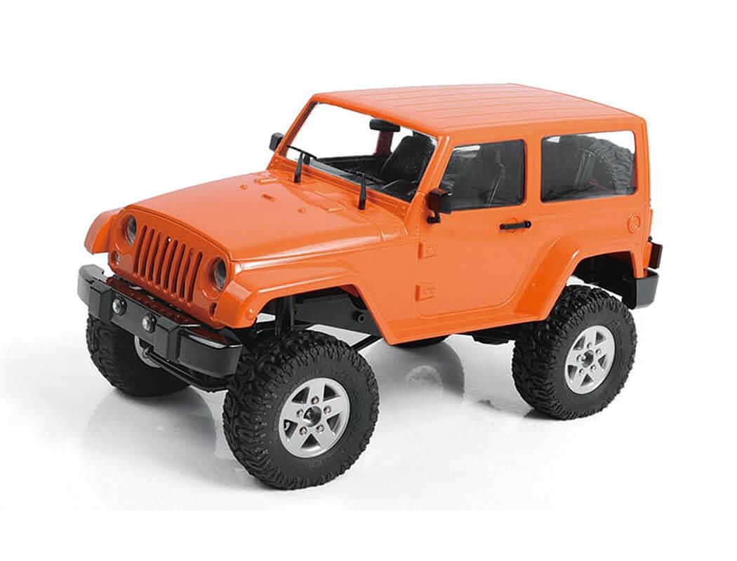 RC4WD 1/18 GELANDE II RTR W/ BLACK ROCK BODY SET (ORANGE)