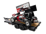 Axial 1/10 Scx10 Flat Bed Vehicle Trailer
