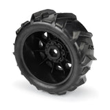 Proline 1/6 Dumont Sand/Snow Front/Rear 5.7In Tires Mounted On Raid 8