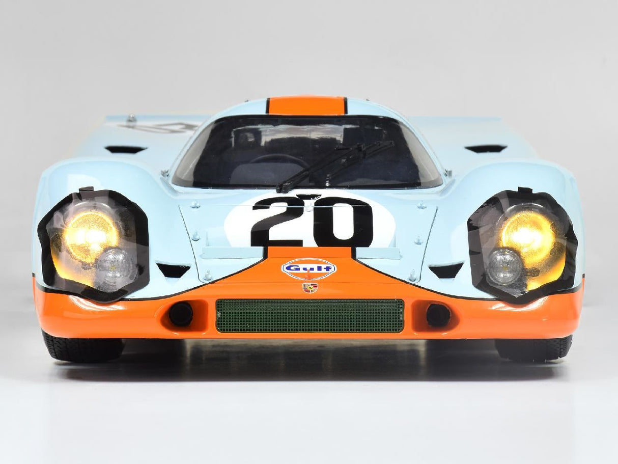 Ixo (Parent) Porsche 917 Kh #20 Gulf Livery 1/8 Scale Full Metal Kit