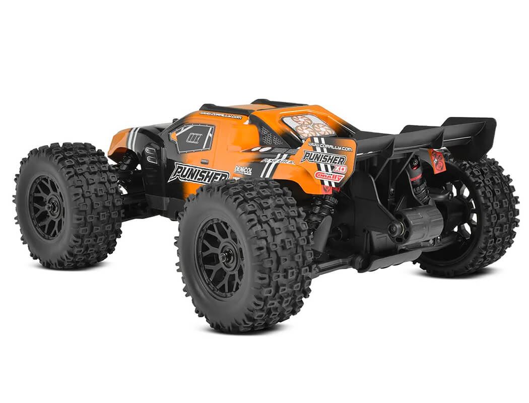 Corally Punisher Xd Rtr Truck - Orange