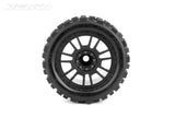 Jetko Ex Tyre Mt Wasteland Belted 4.0In Black Wheel 12-17Mm (2)