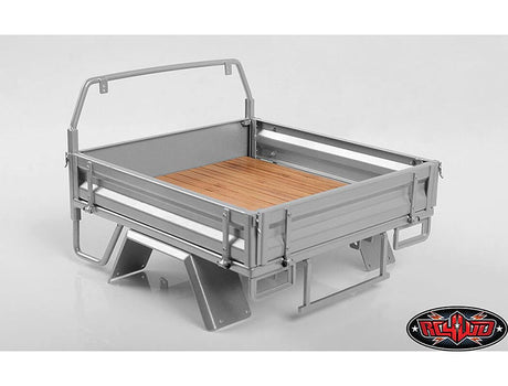 RC4WD KOBER REAR BED W/ MUD FLAPS FOR TF2 MOJAVE BODY (SILVER)