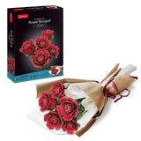 Cubicfun Rose Flower Bouquet (312 Pieces)
