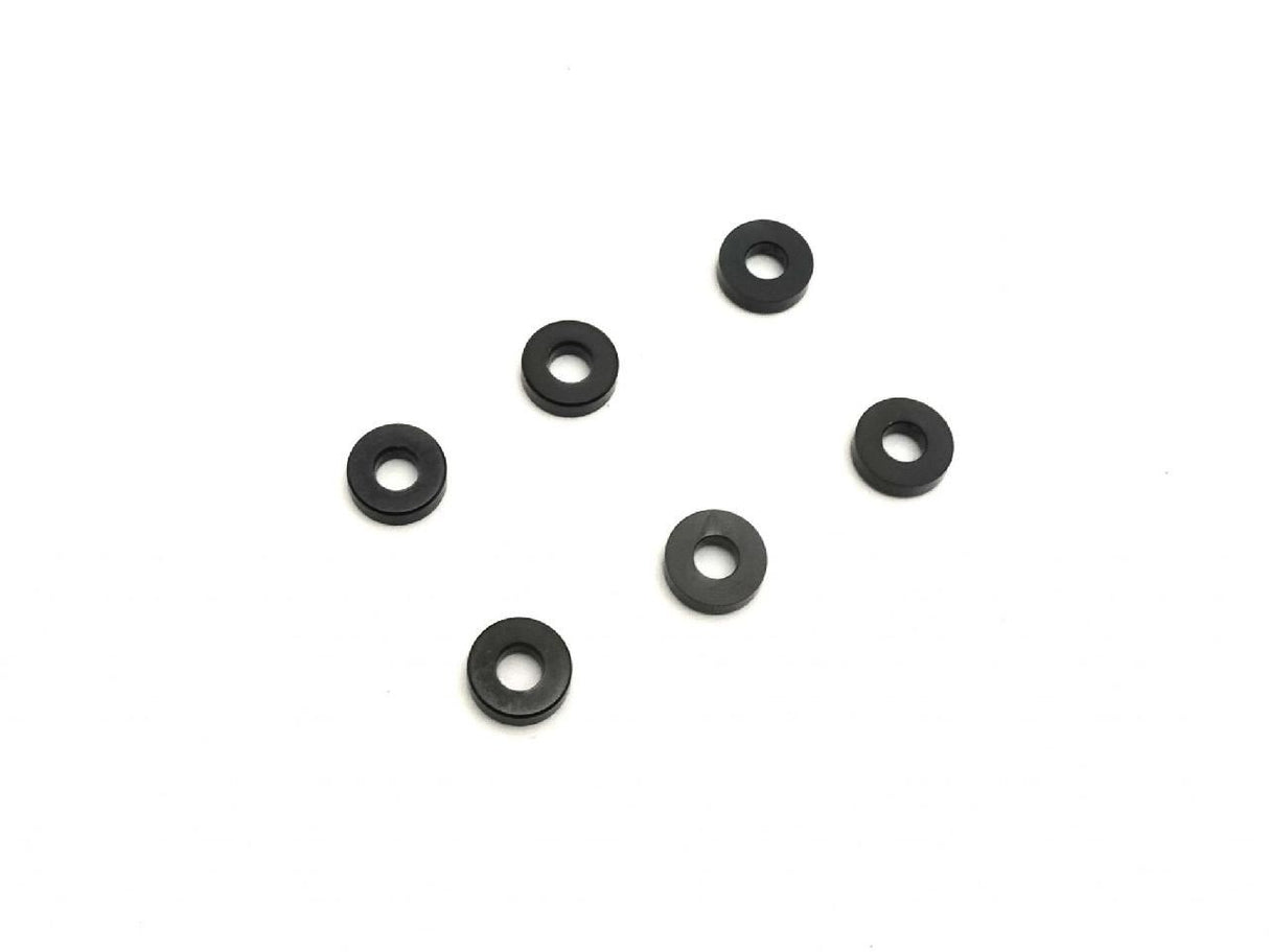 Kyosho Black  Anodized Washer 3X7X2Mm. (6)