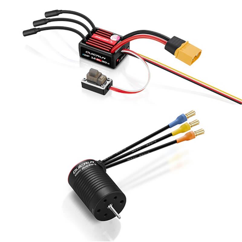Hobbywing Quicrun Combo Esc G2 16Bl30/2435Sl 6500Kv G3 Motor