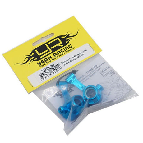 Yeah Racing Aluminum Front Knuckle Arm Set For Tamiya WR02 WR02G GF01 / TAWR-S01