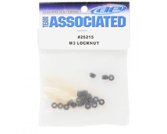 Team Associated M3 Locknut (20)