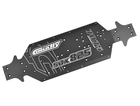 Corally Chassis Swb Sbx-825 Xtreme Swiss 7075 T6 Chassis
