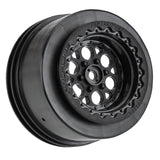 Proline 1/10 Showtime+ Wide Rear 2.2In/3.0In 12mm Drag Wheels (2) Blac