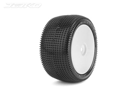 Jetko Challenger 1:10 Buggy 2.2 Rear Tyres Pre Mount Eos Medium (2)