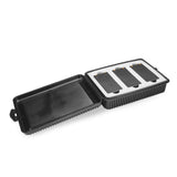 Shorty Storage Box w/Foam Liner-Black