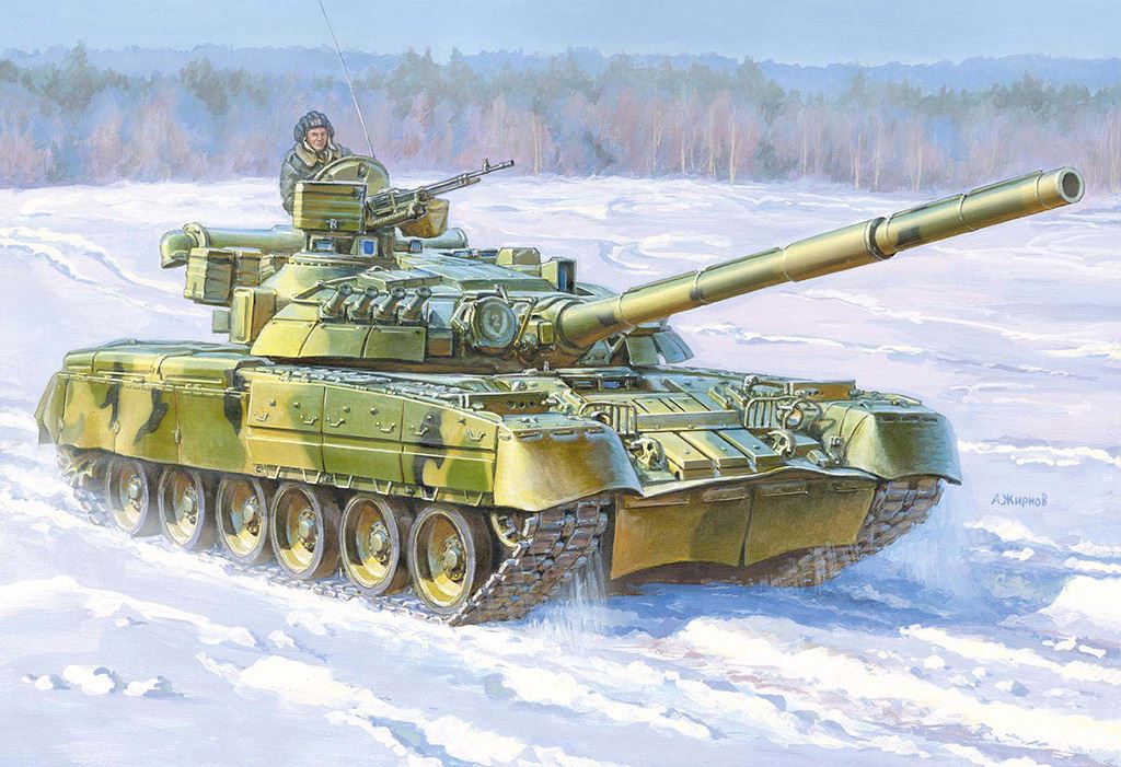 Zvesda T-80UD Russ. Main Battle Tank
