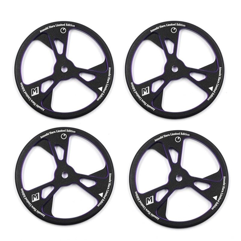 Yeah Racing Momentum 7075 Aluminum Setup Wheel 4 Pcs For 1/10 On Road Chassis Limited Edition