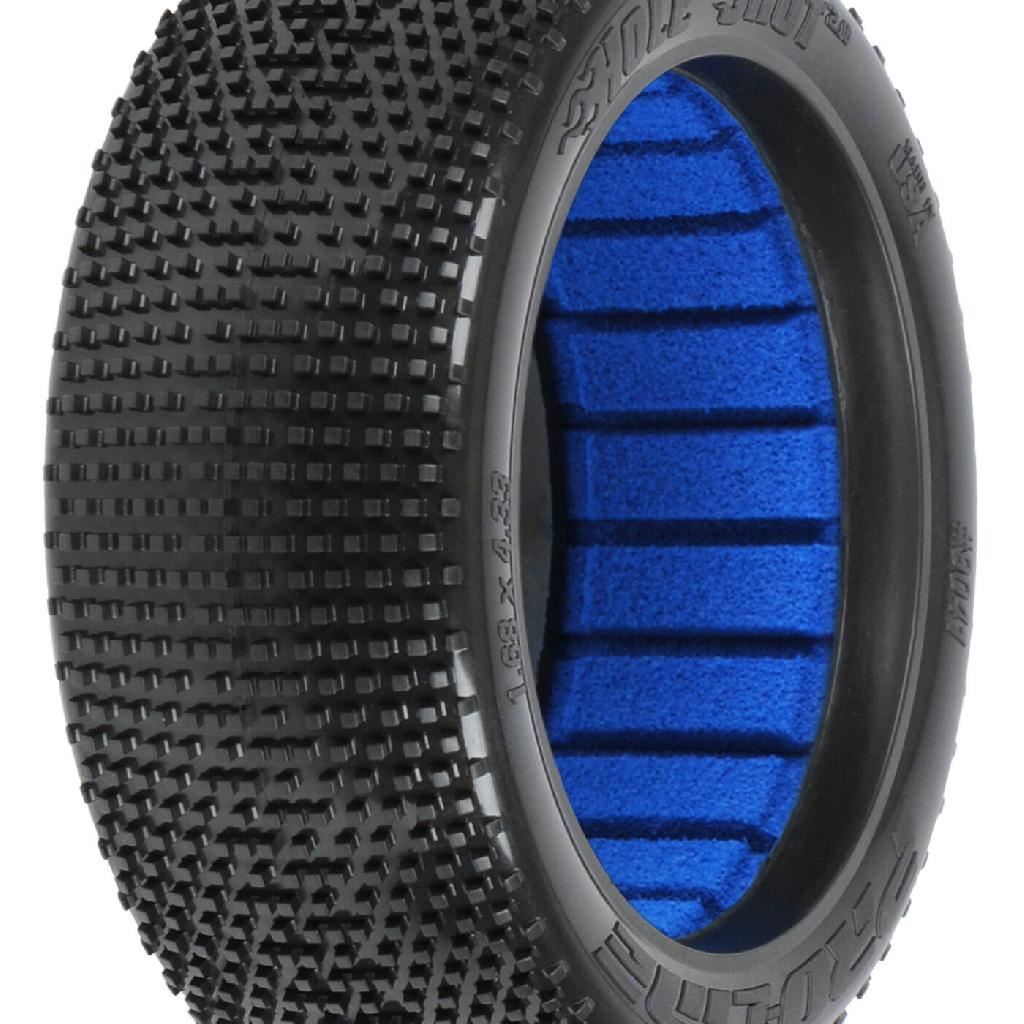 Proline 1/8 Hole Shot 2.0 M3 Front/Rear Off-Road Buggy Tires (2)