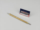 RACTIVE Prop Shaft 5in M4/4mm Stainless Shaft, 8mm dia Brass Tube