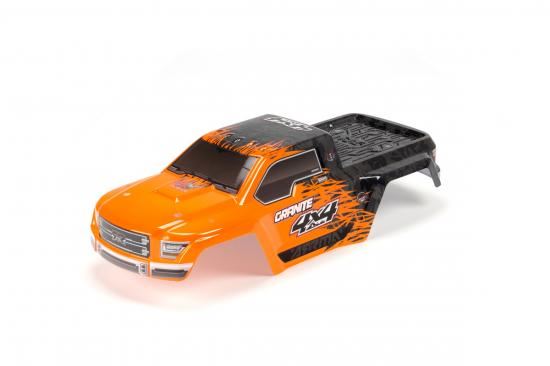 ARRMA Body Painted/Decal Orange GRANITE 4x4 BLX