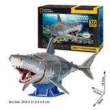 Cubicfun Great White Shark (72 Pieces)