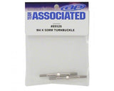 Team Associated RC8B/3.1 Silver FT Turnbuckle 4X50mm (1.97")