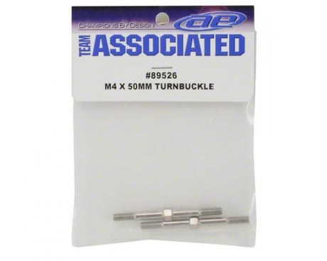 Team Associated RC8B/3.1 Silver FT Turnbuckle 4X50mm (1.97")