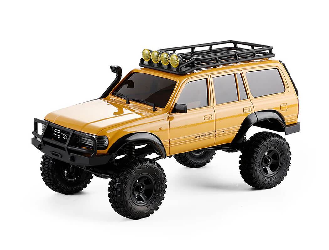 Fms Fcx 1/18 Toyota Lc80 Rtr Scaler - Yellow