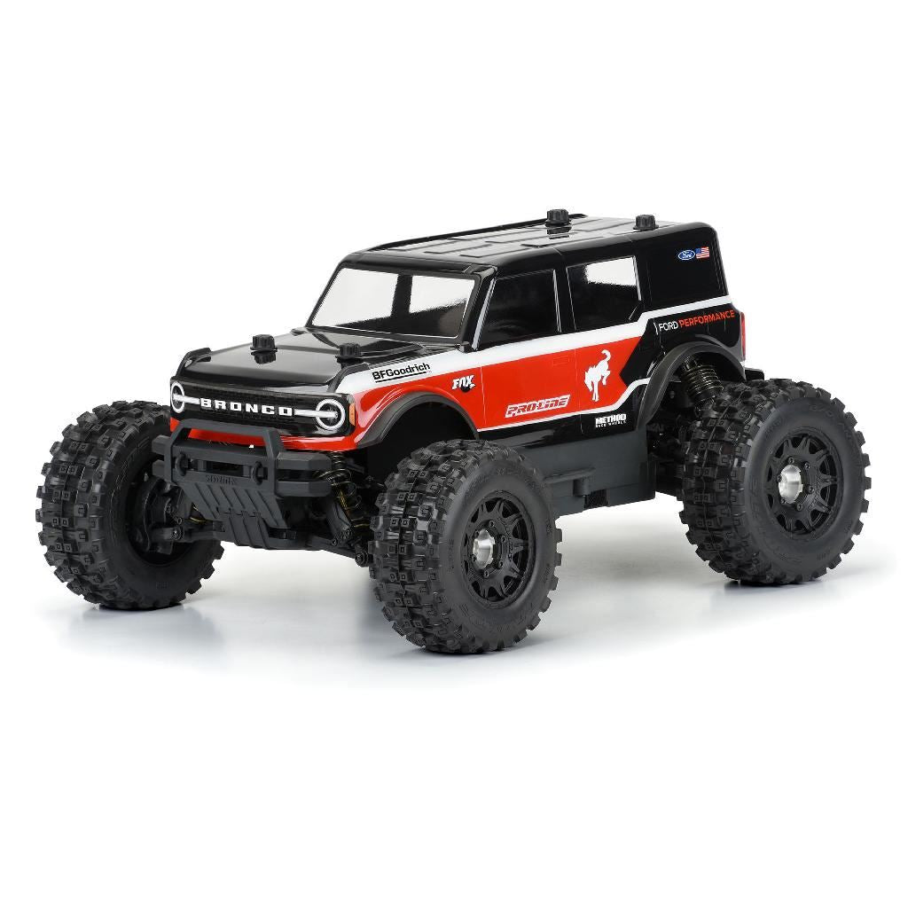 Proline 1/10 2021 Ford Bronco Clear Body: Granite, Vorteks