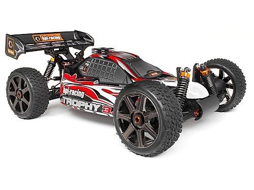 HPI Clear Trophy 3.5 Buggy Body &Window Masks & Decals