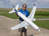 E Flite Airbus A320Neo Twin 64Mm Edf Bnf Basic W/As3X+ Safe White