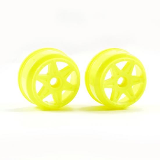 FTX COMET DESERT BUGGY /SHORT COURSE FRONT WHEEL YELLOW