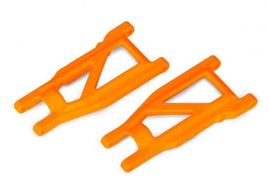 Traxxas Suspension arms orange front/rear (left right) (2) (heavy duty cold weather material)