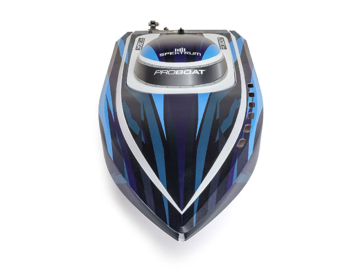Proboat Sonicwake 24In Self-Righting Brushless Deep-V Rtr, Blue