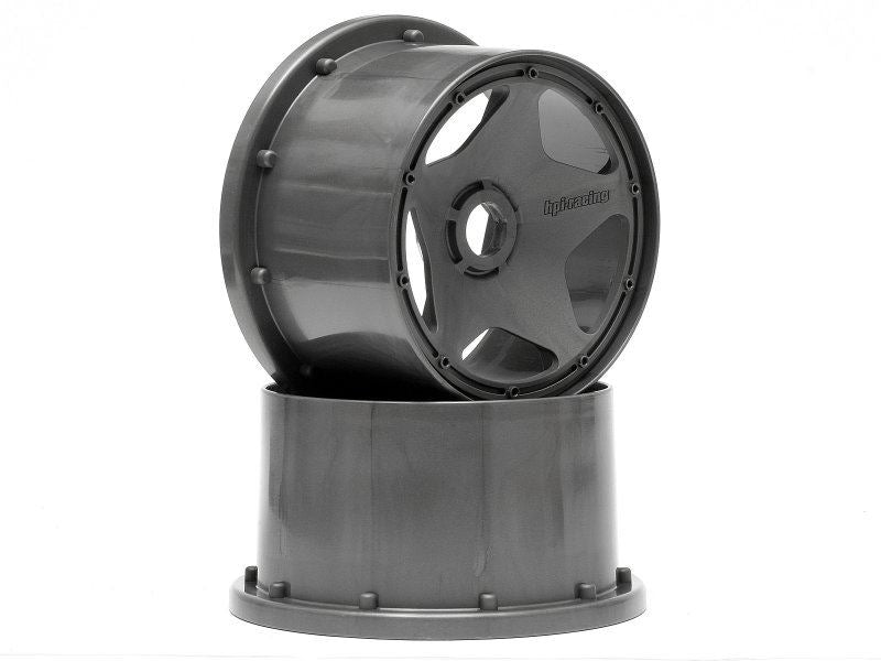 Super Star Wheel Gunmetal Rear (120X75Mm)