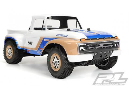 Proline 1966 Ford F-100 Clear Body Slash/4X4