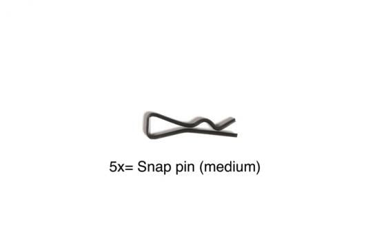 Tamiya Snap Pin (Medium) (5Pcs)