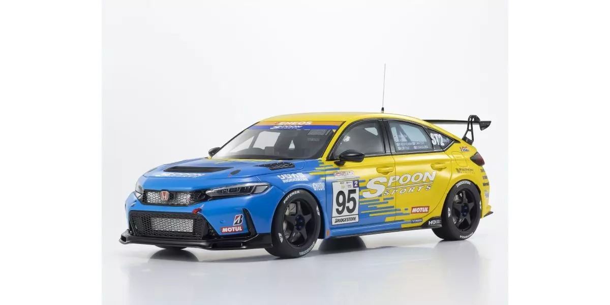 Kyosho 1:18 Samurai Collection Honda Civic (Fl5) 2024 Team Spoon #95
