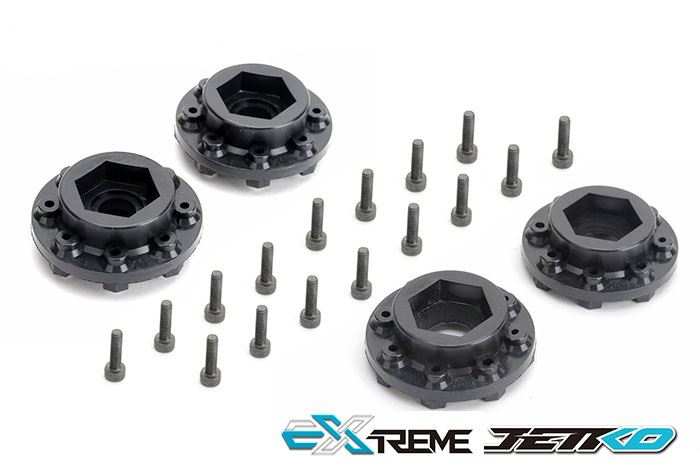 Jetko Ex Tyre Xmt Slayer Belted Black Wheel 24Mm Xmaxx & Kraton(2)