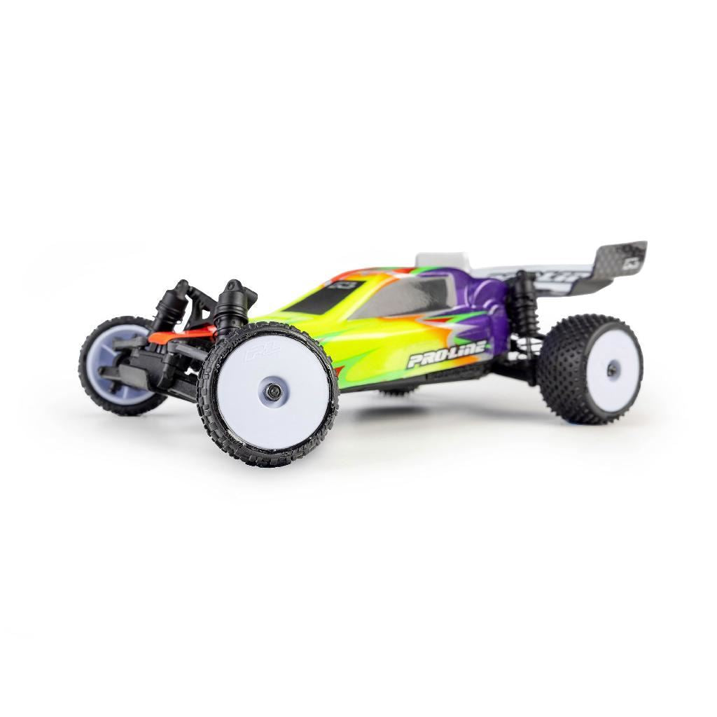 Pro-Line 1/24 Wedge Front And Prism Rear Carpet Tires Mounted 7Mm, Wh
