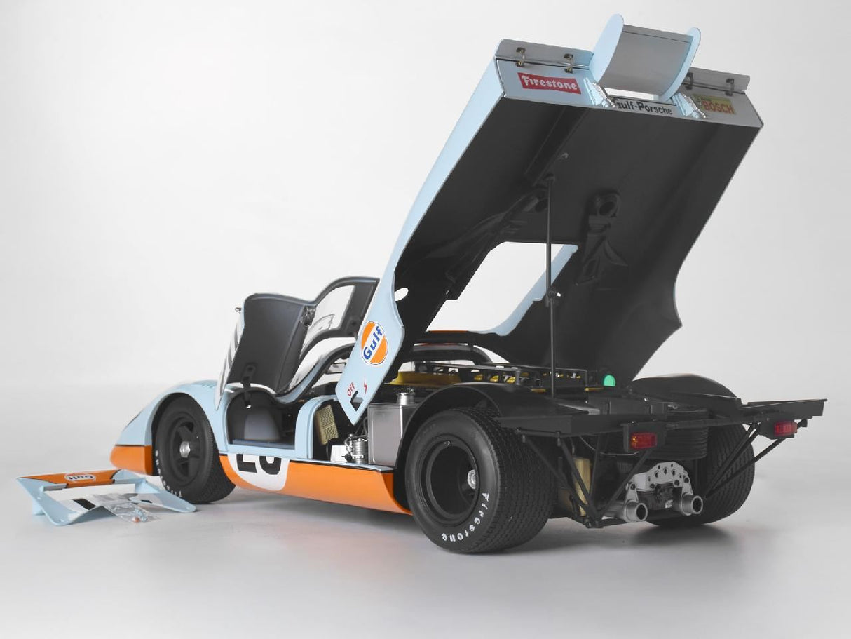 Ixo (Parent) Porsche 917 Kh #20 Gulf Livery 1/8 Scale Full Metal Kit