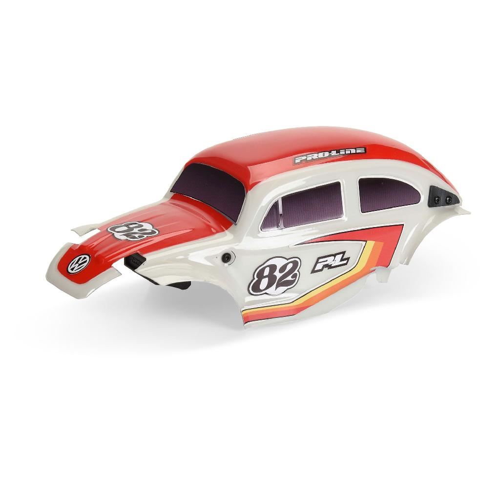 Pro-Line Class 1 Vw Bug Red Race Body Conversion Kit And Flat Iron M/